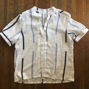 Shein short sleeve blouse